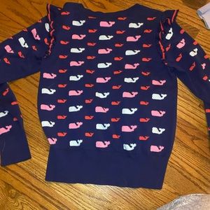 vineyard vines girls larger sweater!